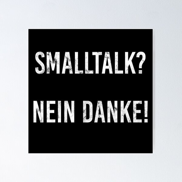 Item preview, Anti small talk designed and sold by lsvds.