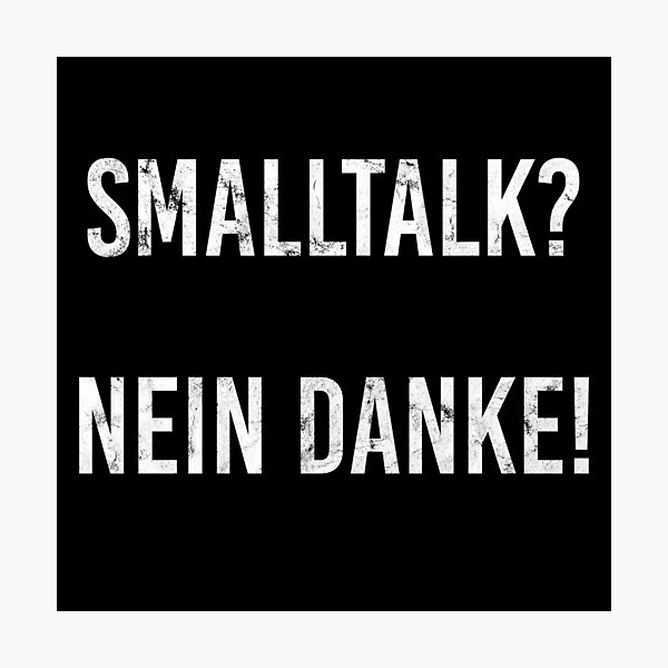 Item preview, Anti small talk designed and sold by lsvds.