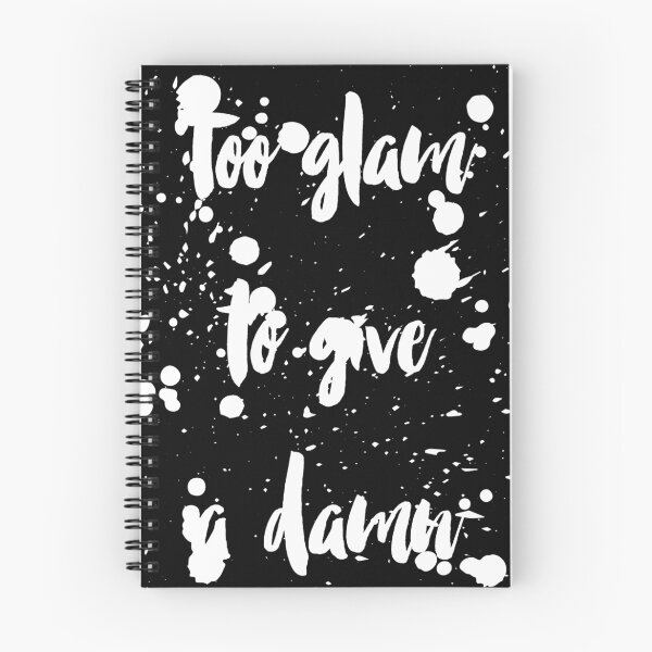 Item preview, Too glam to give a damn dirty designed and sold by ME Design Studio.