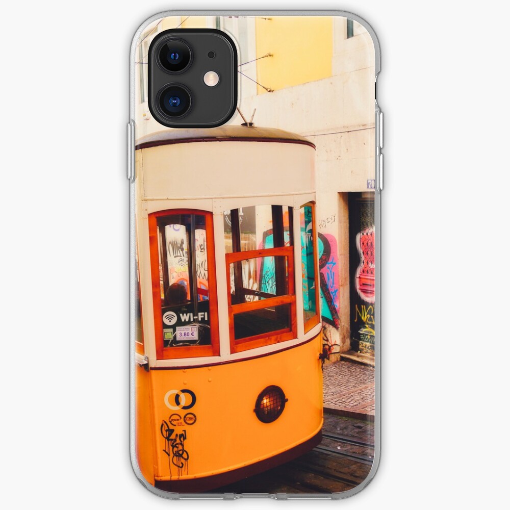 Coque iPhone « BOM DIA LISBOA | Tramway N°1»