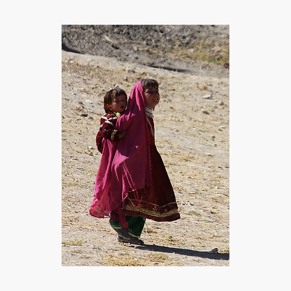 Sisters (Afghanistan) Photographic Print