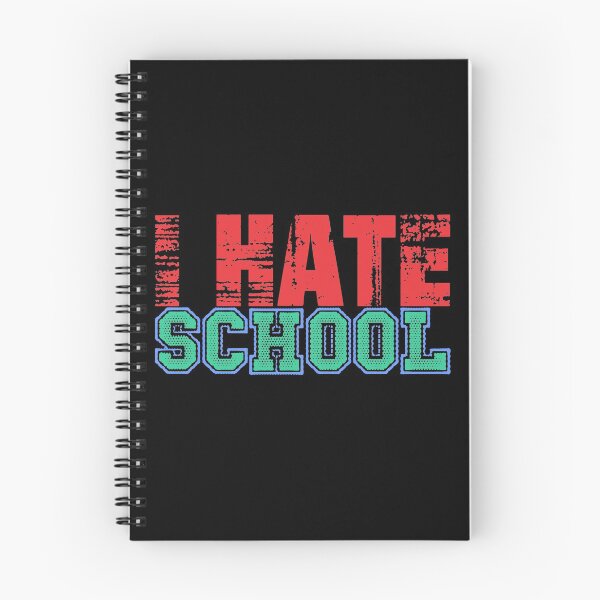 Item preview, I hate school! designed and sold by VisionairsClub.