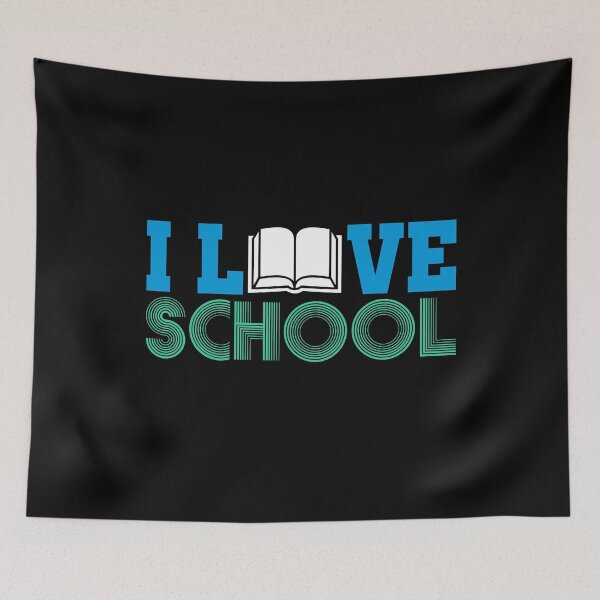 Item preview, I love school! designed and sold by VisionairsClub.