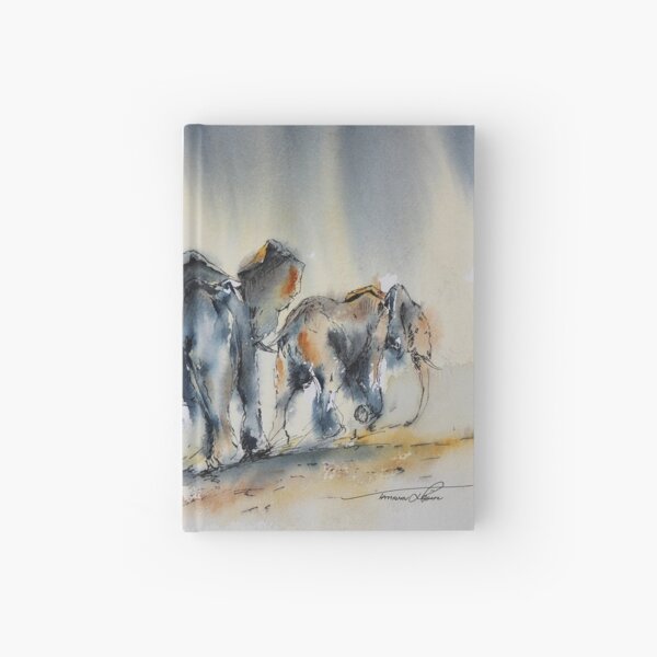 Elephant family Hardcover Journal