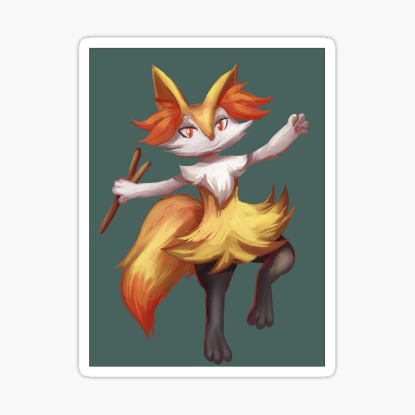 Braixen Sticker