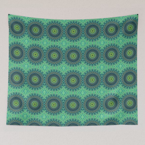 Item preview, Fluid art mandala pattern designed and sold by Itspouring.