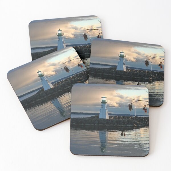 Item preview, Outer Lighthouse on Prescott Harbour Lake Ontario designed and sold by AnnDixon.
