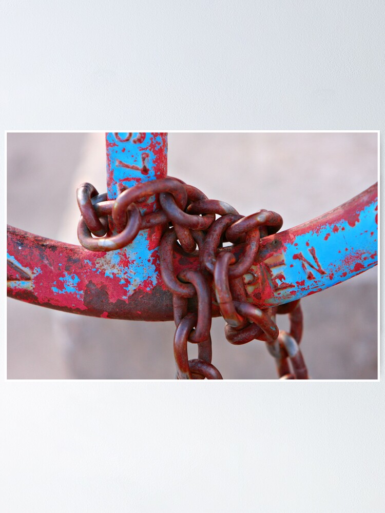 Thumbnail 1 of 3, Poster, Rusty Chain designed and sold by mrbo.