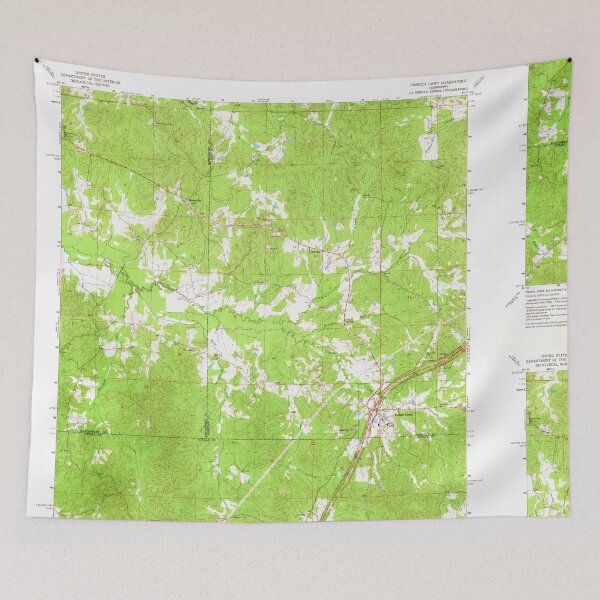Item preview, USGS TOPO Map Mississippi MS French Camp 335669 1966 24000 designed and sold by WetdryvacRBO2.