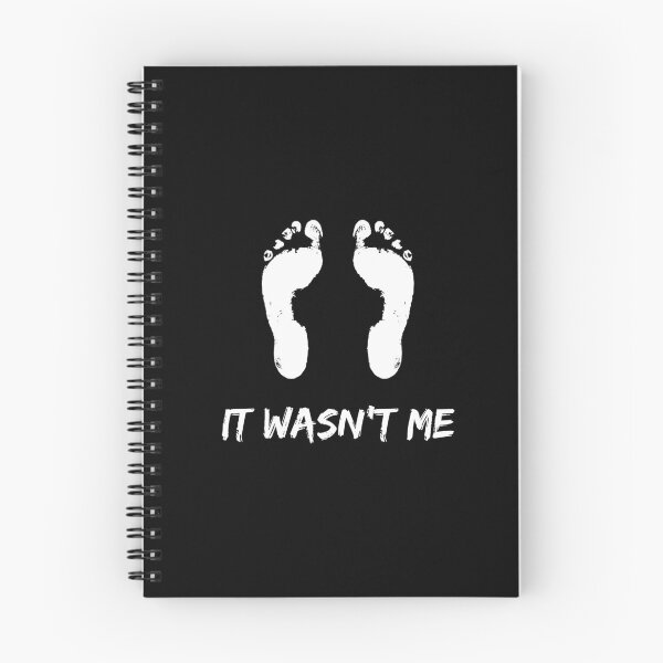 Item preview, IT WASN'T ME! FOOTPRINT GIFT IDEA designed and sold by JamesandLuis.