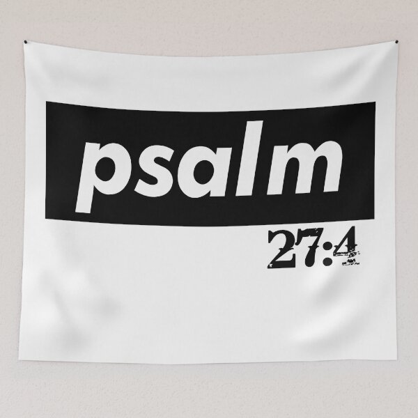 Item preview, Psalm 27:4 Bible Verse designed and sold by ProjectX23.