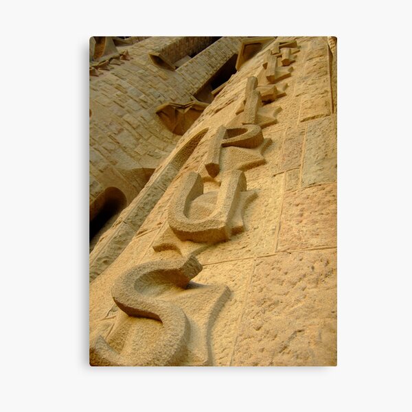 Sagrada Familia Detail (2) Canvas Print
