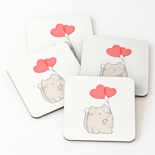 Item preview, Eli, the love cat designed and sold by kimvervuurt.