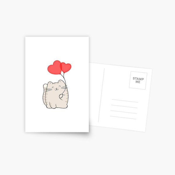 Eli, the love cat Postcard