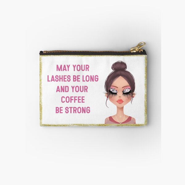Item preview, Fun Typography Coffee/Lashes Quote Pretty Face designed and sold by fotografixgal.