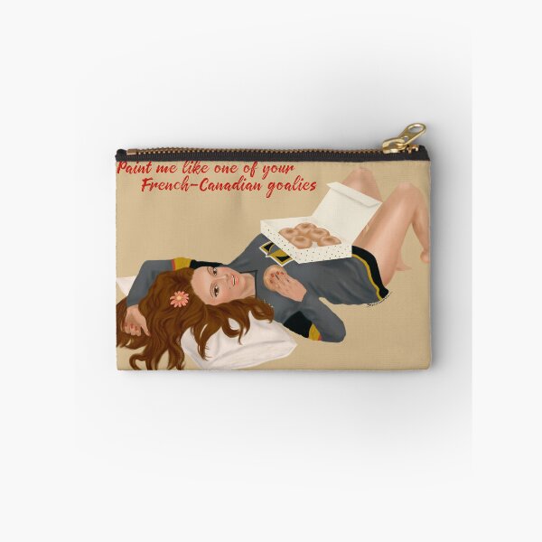 Item preview, Paint Me Like One of Your French-Canadian Goalies Vegas Golden Knights Pinup Shutout Donuts VGK designed and sold by PeachPieArt.