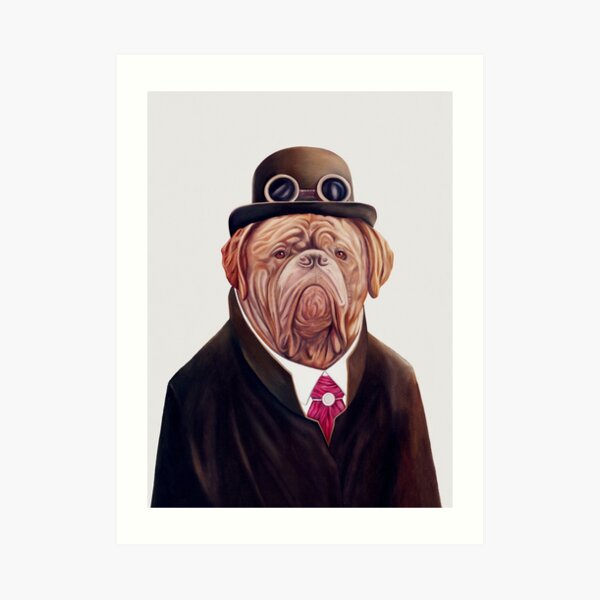 Dogue De Bordeaux Kunstdruck