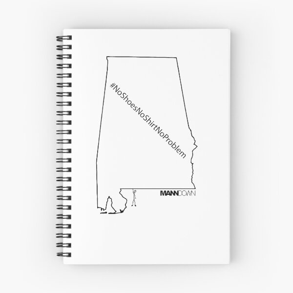 Item preview, AL - No shoes No Shirt No problem designed and sold by dcm-designs.
