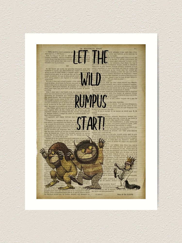 Where the Wild Things Are Themed Wooden Letters- READ, nursery decor, nursery letters, wild things, brown, green, let shops the wild rumpus start