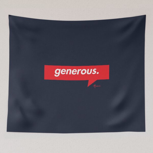 Item preview, Generous | The Positive Inspirational Words Collection designed and sold by Anxious-Tees.