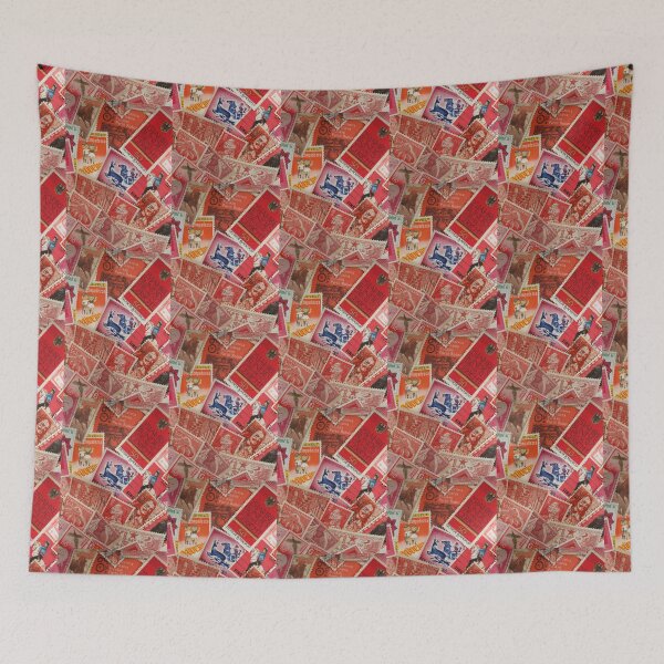 Item preview, Red Stamps International Postage designed and sold by portosabbia.