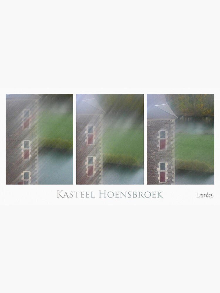 Kasteel Hoensbroek (triptych) by Lenka