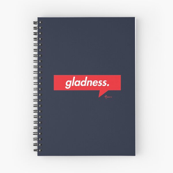 Item preview, Gladness | The Positive Inspirational Words Collection designed and sold by Anxious-Tees.