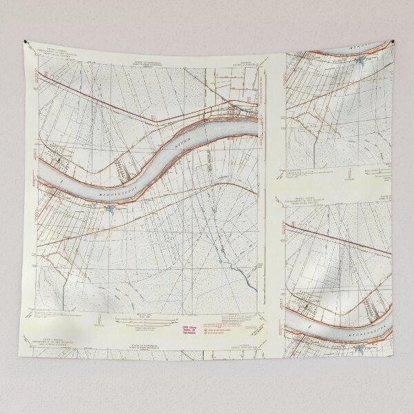 Item preview, USGS TOPO Map Louisiana LA Luling 333936 1938 31680 designed and sold by WetdryvacRB01.