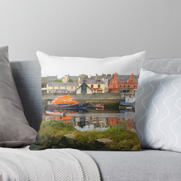 Item preview, Boat Reflections - Stornoway Marina designed and sold by MidnightMelody.