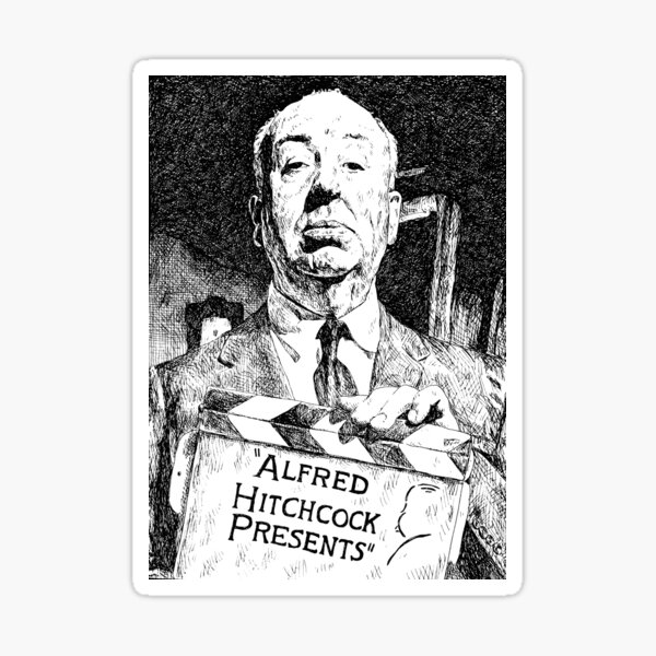 Alfred Hitchcock Presents Sticker