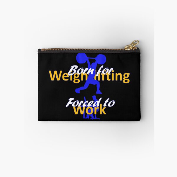 Item preview, Born for Weightlifting - Forced to Work - Bodybuilding designed and sold by AndiHK.