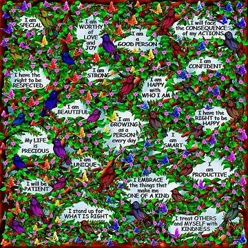 Artwork thumbnail, Positivety Rocks by Nicole Kiefer
