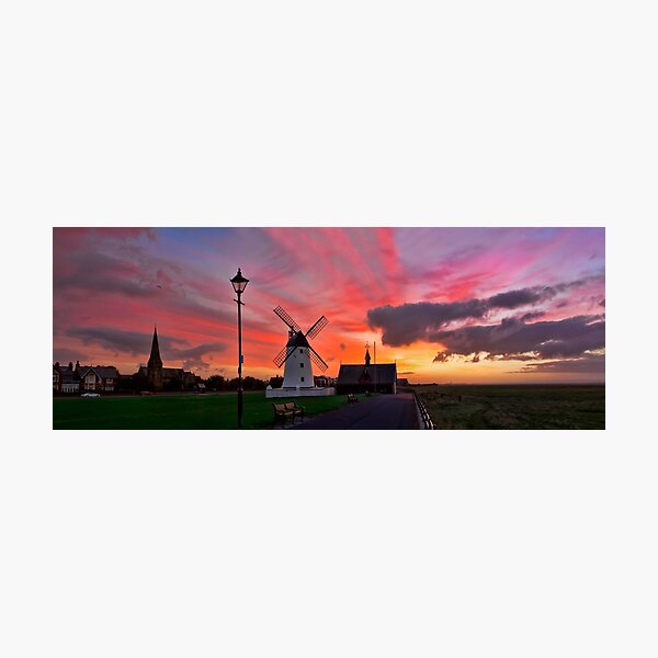 Item preview, Lytham Windmill Sunrise designed and sold by Mark Liebenberg.