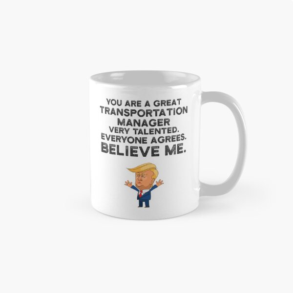 Item preview, Transportation Manager Funny Trump designed and sold by UneDesigns.