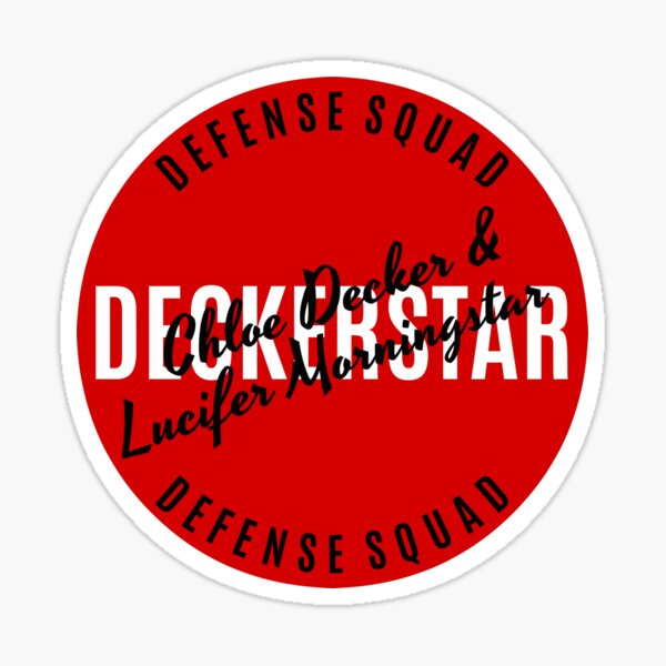 Chloe Decker Lucifer Morningstar Deckerstar Defense Squad