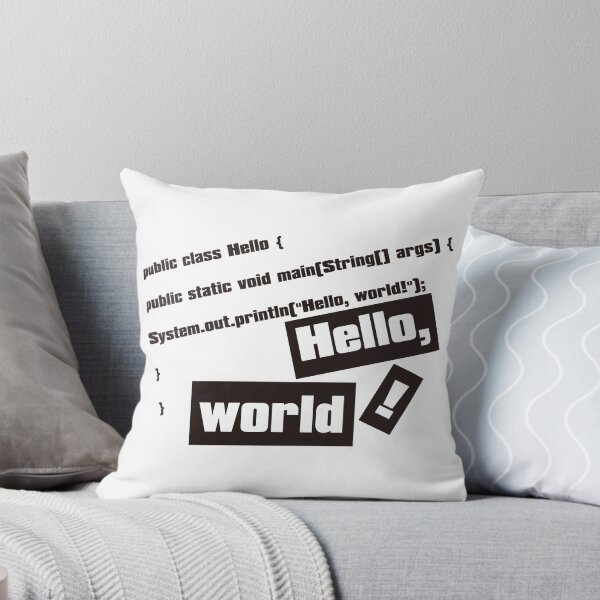 Item preview, Hello, World! designed and sold by AURA-HYSTERICA.