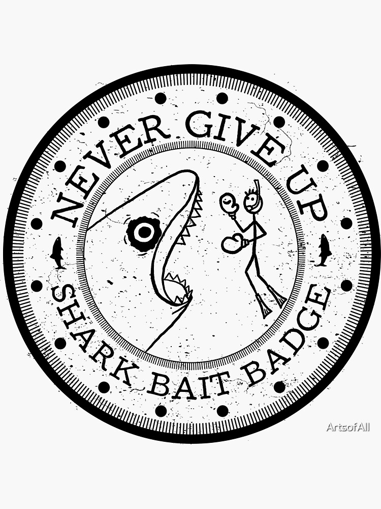 Shark Bait Badge by ArtsofAll