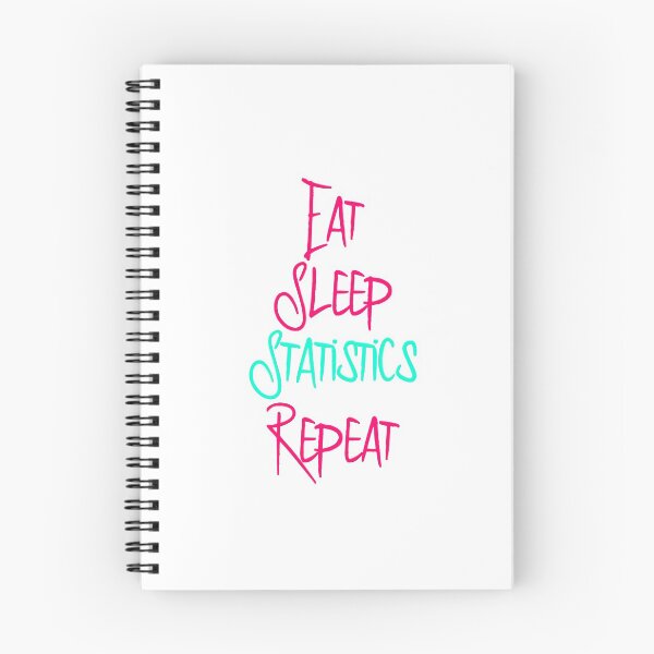 Item preview, Eat Sleep Stats Fun Quote designed and sold by at85productions.