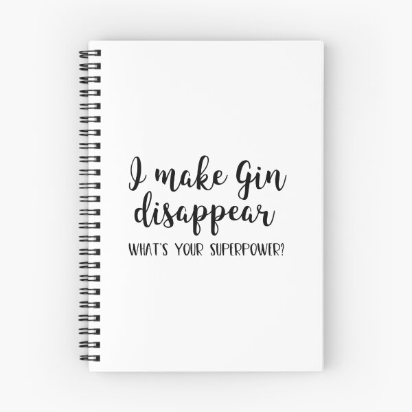 Item preview, Gin quotes - I make gin disappear designed and sold by doodle189.
