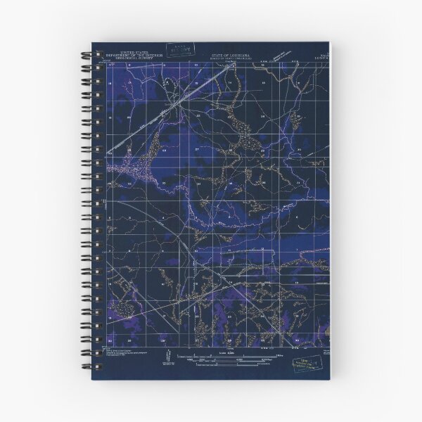 Item preview, USGS TOPO Map Louisiana LA Lunita 333939 1947 31680 Inverted designed and sold by WetdryvacRB01.