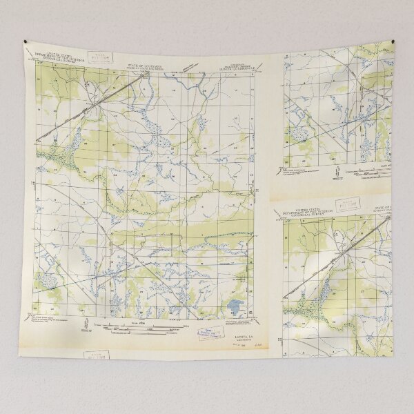 Item preview, USGS TOPO Map Louisiana LA Lunita 333939 1947 31680 designed and sold by WetdryvacRB01.