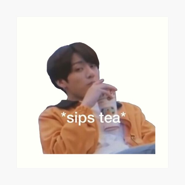 Jungkook Meme BTS Impression artistique