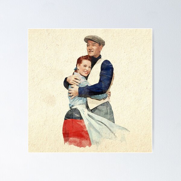 Item preview, The Quiet Man - Watercolor designed and sold by classicmovieart.