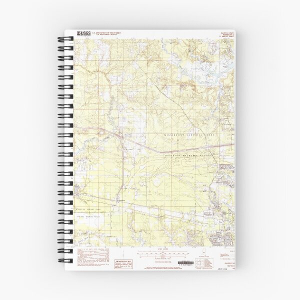 Item preview, USGS TOPO Map Mississippi MS Gautier North 335690 1982 24000 designed and sold by WetdryvacRBO2.