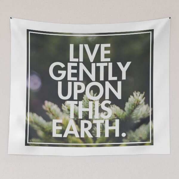 Item preview, Live Gently Upon This Earth. designed and sold by DoodleDashCollective.