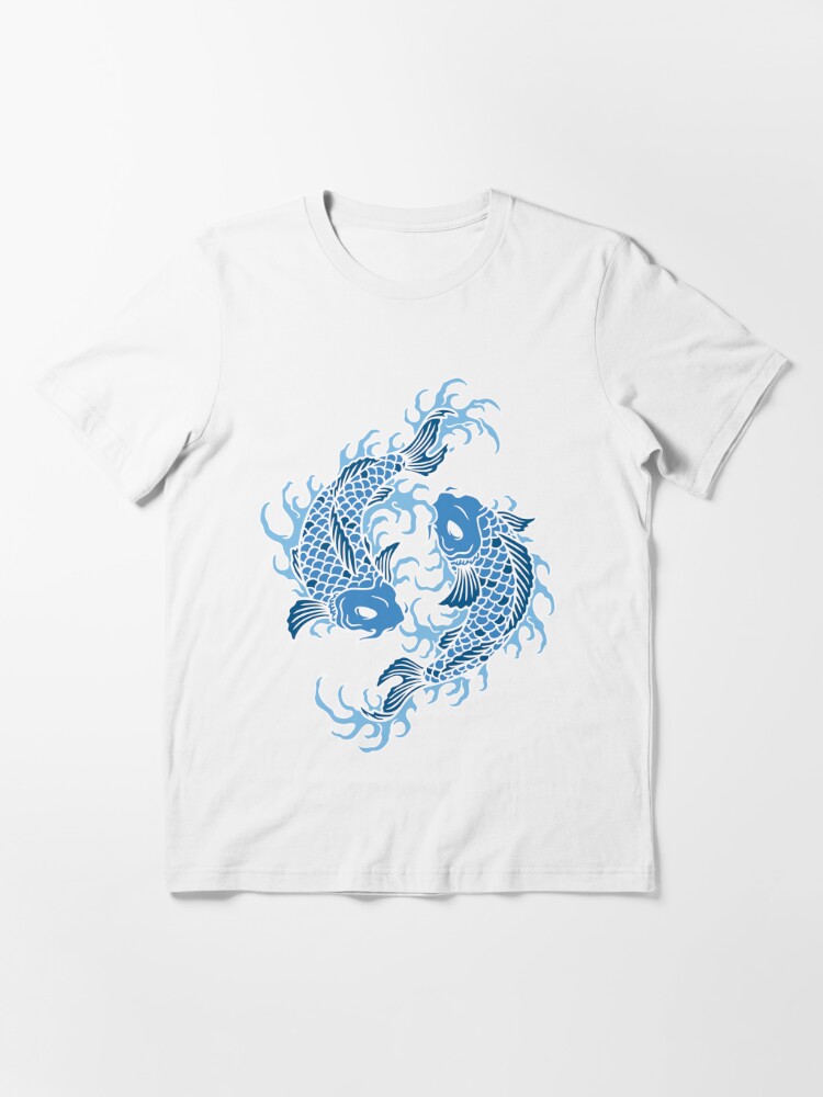 Blue Koi Fish T Shirt | Essential T-Shirt