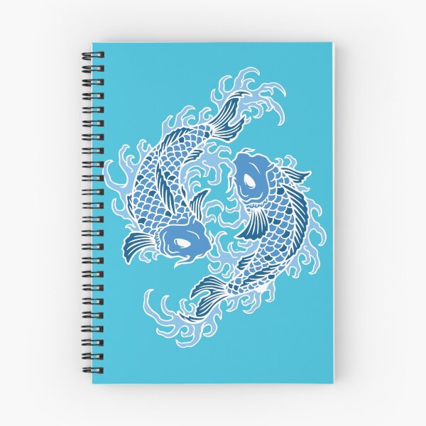 Item preview, Blue Koi Fish T Shirt designed and sold by bitsnbobs.