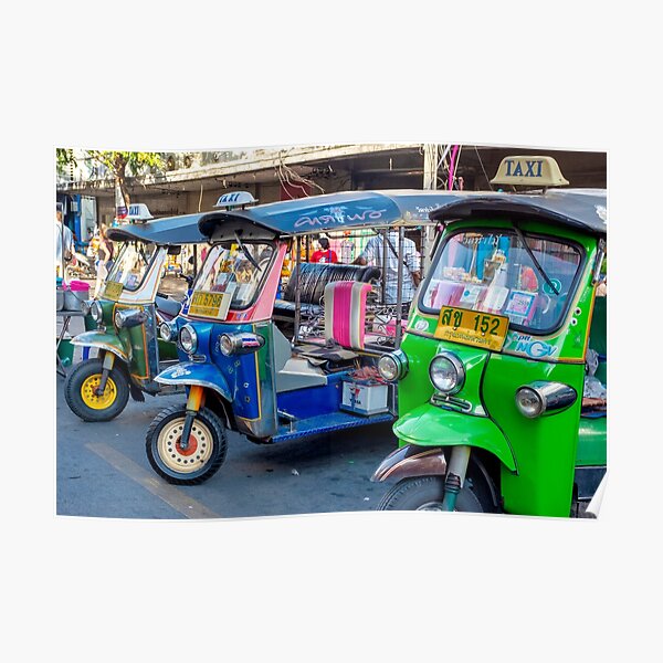Postcard  India Auto Rickshaw Tuk-Tuk Kerala 14168 