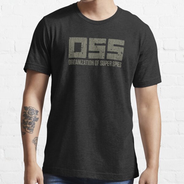 OSS Organization of Super Spies Essential T Shirt for Sale by jacobcdietz Redbubble