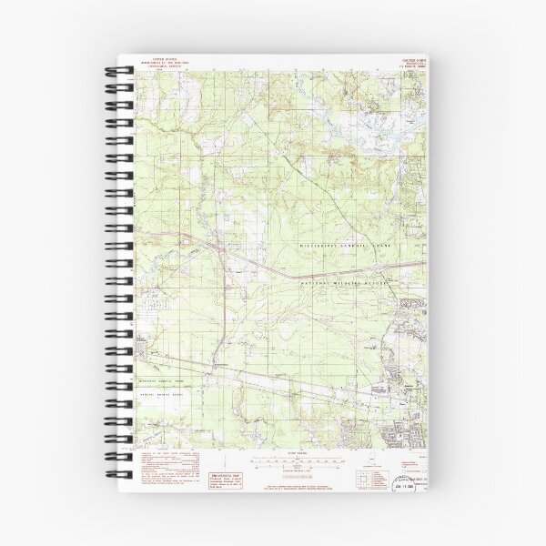 Item preview, USGS TOPO Map Mississippi MS Gautier North 335692 1982 24000 designed and sold by WetdryvacRBO2.